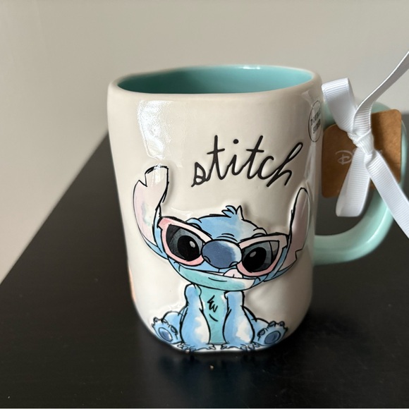 New Rae Dunn Stitch ALOHA Double Sided Mug - Picture 3 of 3